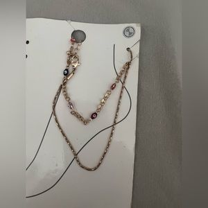 Evil eye ankle bracelet